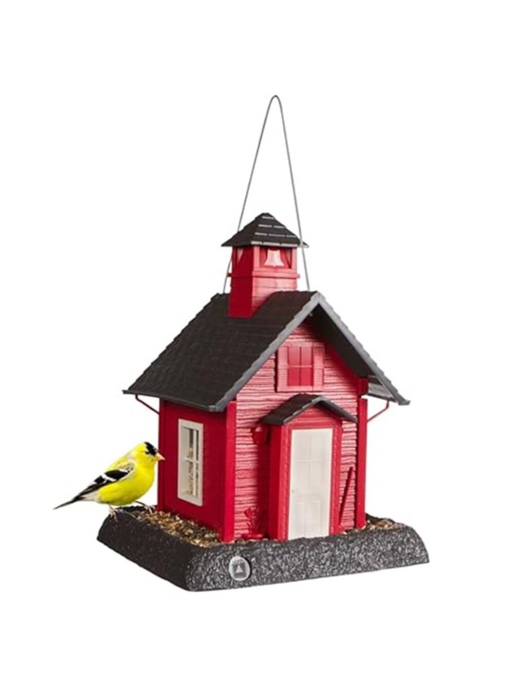 North States Bird Village Collection School House Birdfeeder